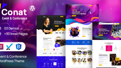 Conat v1.2 Nulled - Event & Conference WordPress Theme + RTL Ready