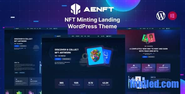 Aenft v1.0 Nulled - NFT Minting Collection WordPress Theme