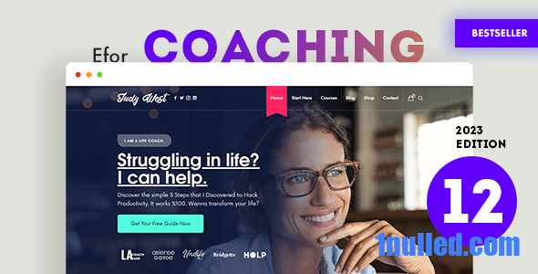 Efor v12.0.1 Nulled - Coaching & Online Courses WordPress Theme