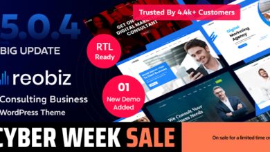 Reobiz v5.0.4 Nulled - Consulting Business WordPress Theme