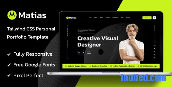 Matias Nulled - Tailwind CSS Personal Portfolio Template