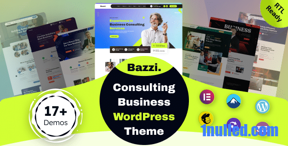 Bazzi v1.0.2 Nulled - Consulting Business WordPress Theme