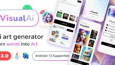 Ai Images Generator v2.0 Nulled - VisualAI + Photo Editor Tools Android App