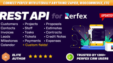REST API module for Perfex CRM v2.0.3 Nulled - Connect your Perfex CRM with third party applications