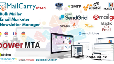 MailCarry v3.0.3 Nulled - Email Marketing Software