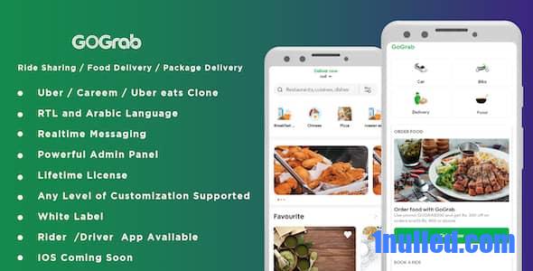 Careem Clone Nulled - All In One Multi Service APP Solution (Taxi, Food and Parcel Delivery)