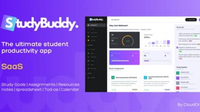 StudyBuddy SaaS v1.3.3 Nulled - Collaborative Student Productivity Tool