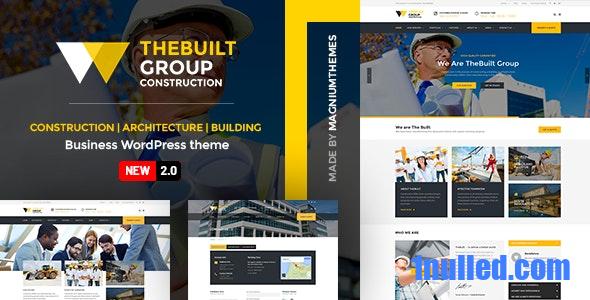 TheBuilt v2.6.2 Nulled - Construction and Architecture WordPress theme