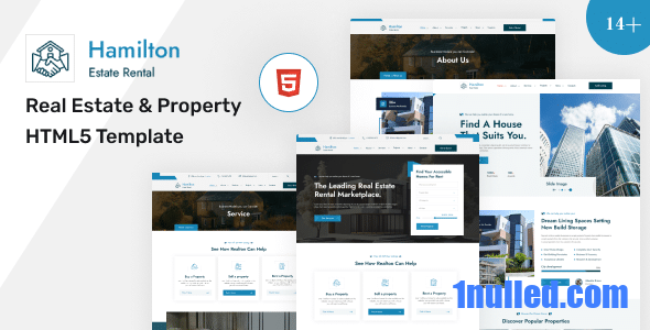 Hamilton Nulled - Real Estate & Property HTML Template