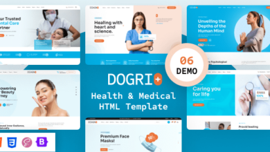 Dogri Nulled - Healthcare & Medical HTML Template