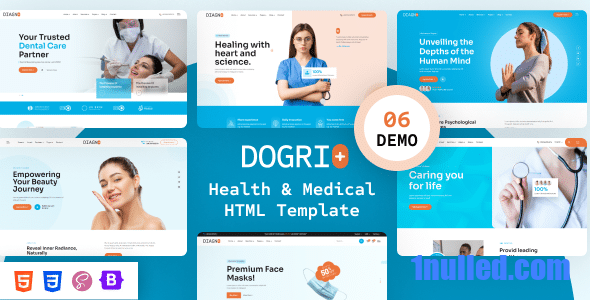 Dogri Nulled - Healthcare & Medical HTML Template