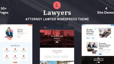 Lawyers v4.5.3 Nulled - Law Firm Attorney Theme