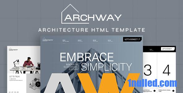 Archway Nulled - Architecture & Construction HTML template