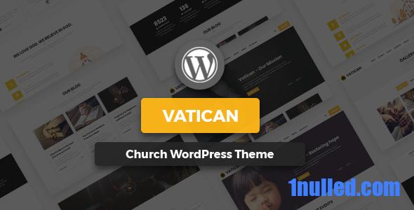 Vatican v1.4 Nulled - Church WordPress Theme