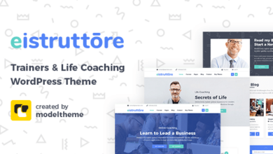 Eistruttore v1.6 Nulled - Speaker and Life Coach WordPress Theme