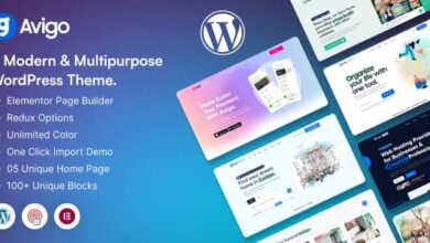 Avigo v1.0 Nulled - Multipurpose Business WordPress Theme
