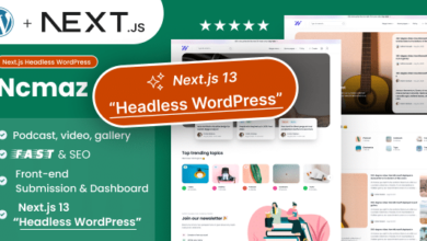 Ncmaz v2.0 Nulled - NextJs Headless WordPress Blog, Magazine