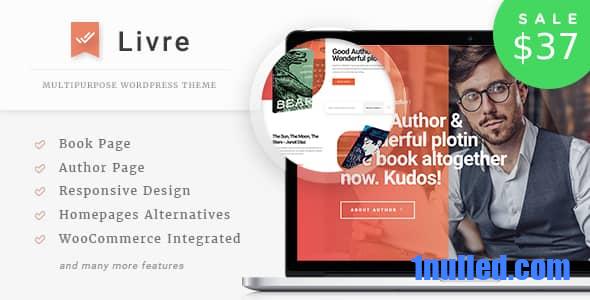 Livre v2.0.1 Nulled - WooCommerce Theme For Book Store