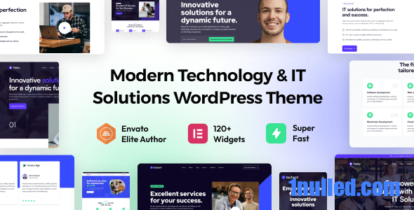 Techant v1.0 Nulled - Technology & IT Solutions WordPress Theme