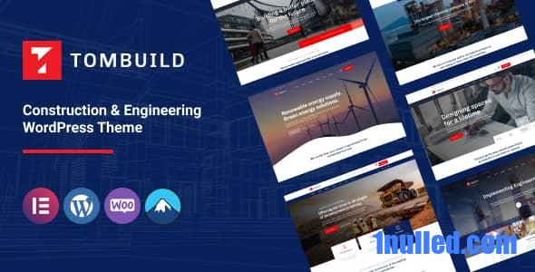Tombuild v1.0 – Construction & Engineering WordPress Theme
