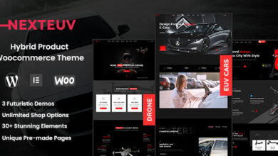 NextEuv v1.0.3 Nulled - EV Shop, Single Product Store