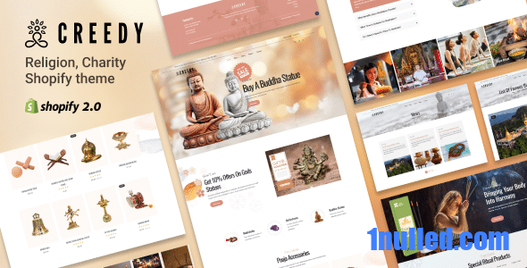 Creedy Nulled - Religion, Church & Charity Shopify Theme