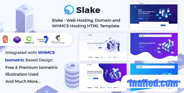 Slake Nulled - Web Hosting, Domain and WHMCS Hosting HTML Template