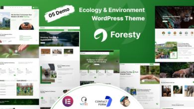 Foresty v1.0.2 Nulled - Charity and Ecology WordPress Theme