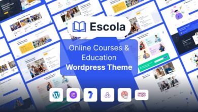 Escola – Online Courses, School, University & Education Template