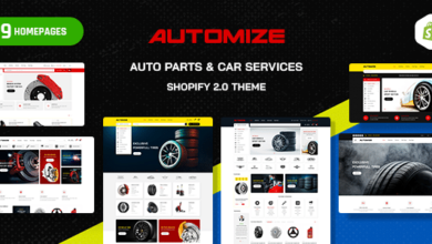 Automize v1.0 Nulled - Auto Parts & Car Services Shopify Theme