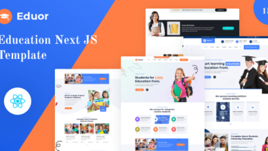 Eduor Nulled - Education NextJs Template