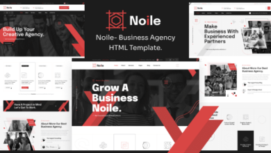 Noile Nulled - Business Agency HTML Template