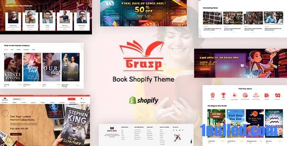Grasp Nulled - Shopify Book Store Theme
