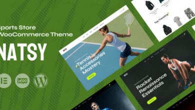 Natsy v1.0.0 Nulled - Sports Store WooCommerce Theme