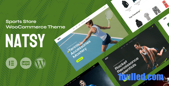 Natsy v1.0.0 Nulled - Sports Store WooCommerce Theme