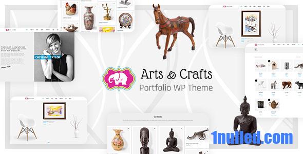 Crafts & Arts v2.5 Nulled - Handmade Artist WordPress