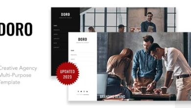 DORO Nulled - Creative Agency Multi-Purpose Template
