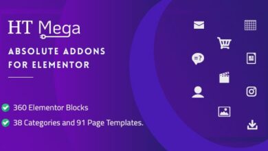 HT Mega Pro v1.7.8 – Absolute Addons for Elementor Page Builder Free