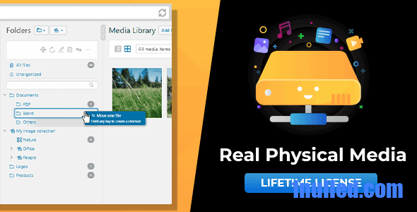WordPress Real Physical Media v1.5.71 Nulled - Physical Media Folders & SEO Rewrites