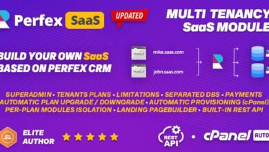 SaaS module for Perfex CRM v1.0.8 Nulled - Multi Tenancy Support