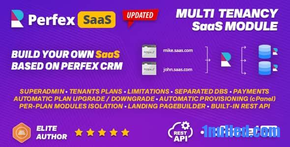 SaaS module for Perfex CRM v1.0.8 Nulled - Multi Tenancy Support