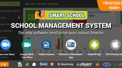 Smart School v7.0.0 Nulled - School Management System