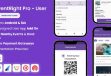 User App for EventRight Pro Event Ticket Booking System v1.4.0 Free