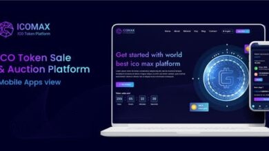ICOMAX v1.0 Nulled - Token Sale & Auction Platform