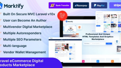 Marktify v3.0 Nulled - Laravel eCommerce Digital Product Multivendor Marketplace