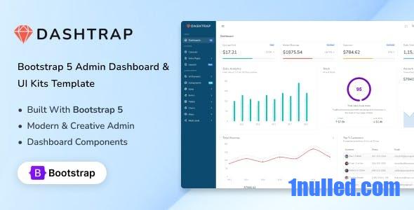 Dashtrap Nulled - Bootstrap 5 Admin Dashboard & UI Kits
