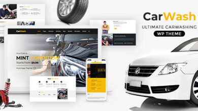 Car Wash v2.8 Nulled - Auto Spa WordPress Theme