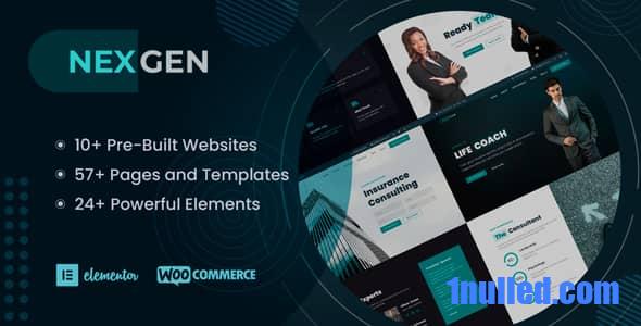 Nexgen v1.1.3 Nulled - Consulting and Business WordPress Theme