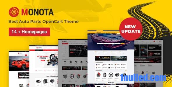 Monota v1.3.0 Nulled - Auto Parts, Tools, Equipment and Accessories Store OpenCart Theme