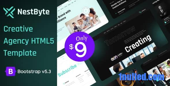 Nestbyte Nulled - Creative Agency HTML5 Template